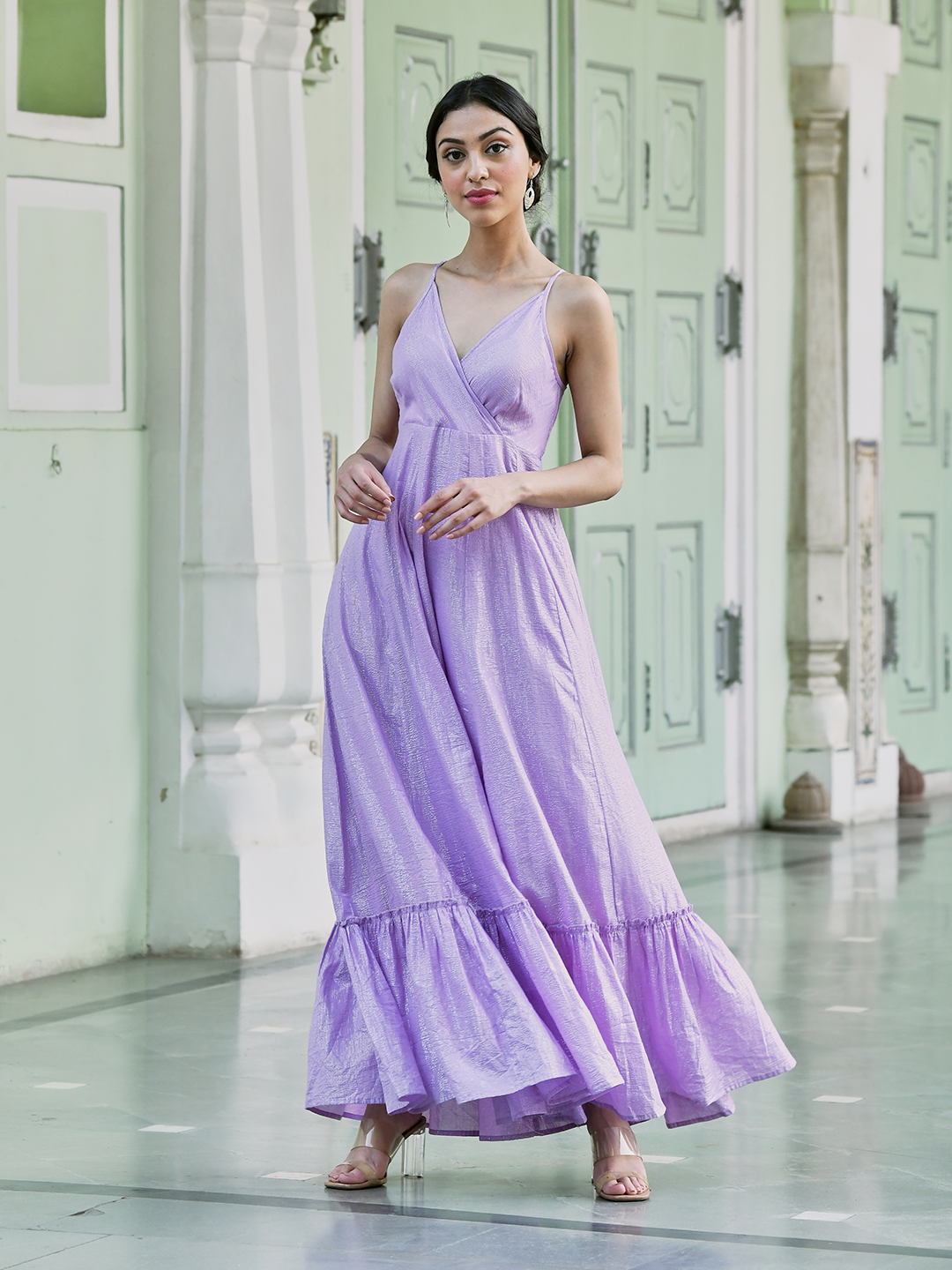 asos tall bridesmaid dress ASOS DESIGN Tall Bridesmaid ruched pinny maxi dress with tie waist detail in Blush