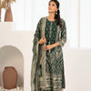 Green Cotton Printed Designer Kurta Pant With Dupatta Set