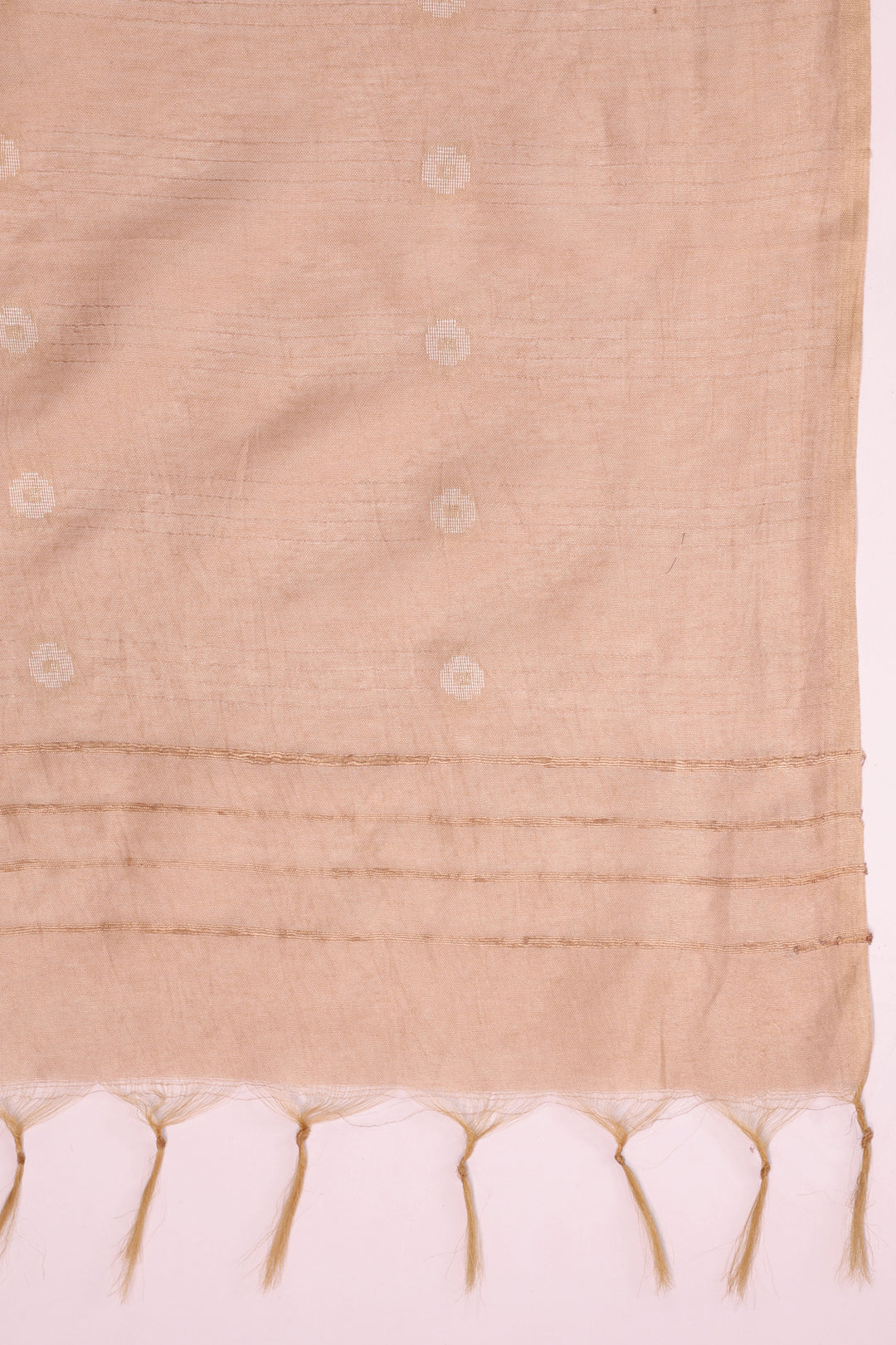Cream Silk Embroidered Designer Kurta Pant With Dupatta Set