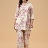 Rust Cotton Printed Co-Ord Set